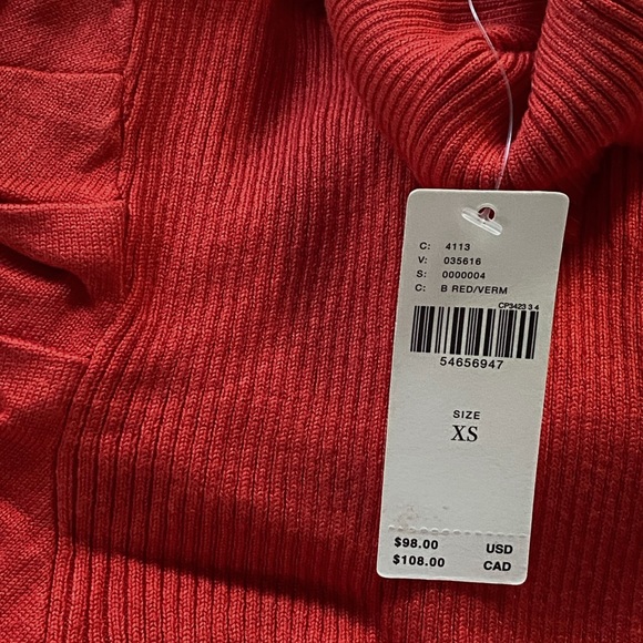 Anthropologie Cecilia Puff-Sleeved Turtleneck - Picture 4 of 4